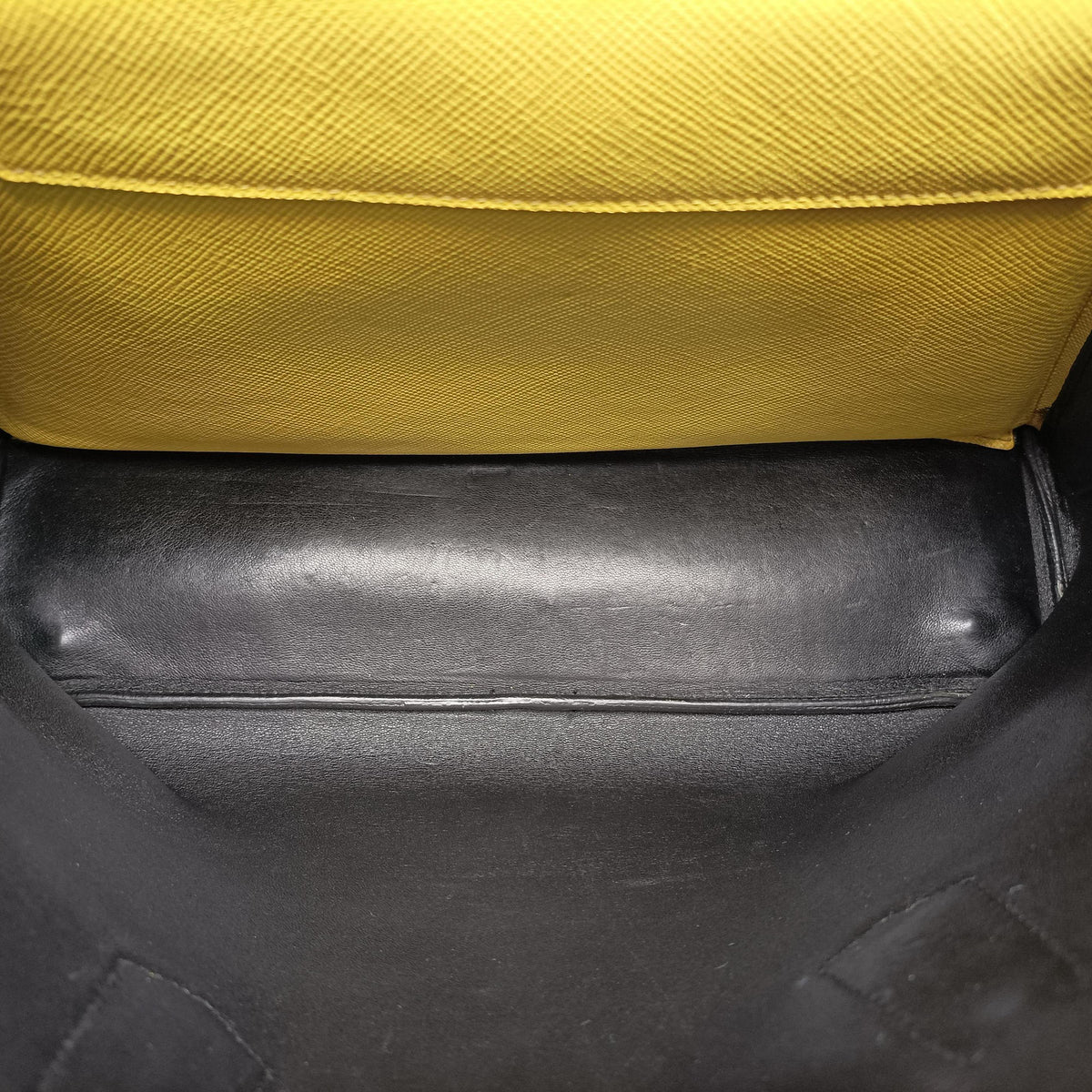 Double Cuir Yellow SAFFIANO Leather BN2756 117ダブル キュイール イエロー サフィアーノレザー BN2756 117