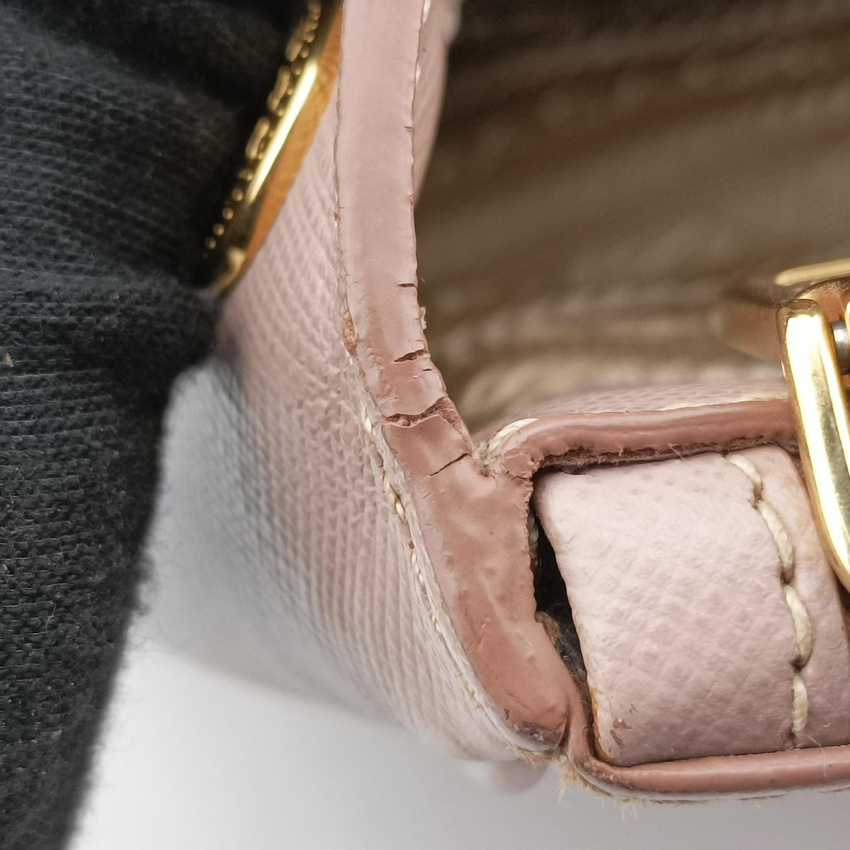 Galleria Pink SAFFIANO Leather BN1801 14 Iガレリア ピンク サフィアーノレザー BN1801 14 I
