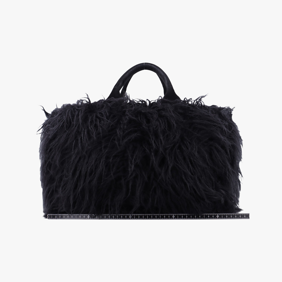 Canapa Black Suede x Fur 14カナパ ブラック スエードxファー 14