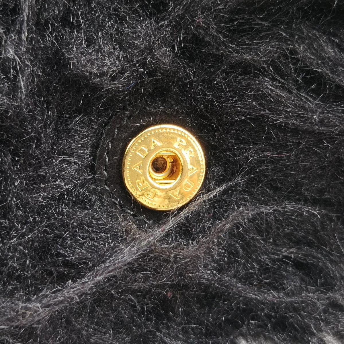 Canapa Black Suede x Fur 14カナパ ブラック スエードxファー 14