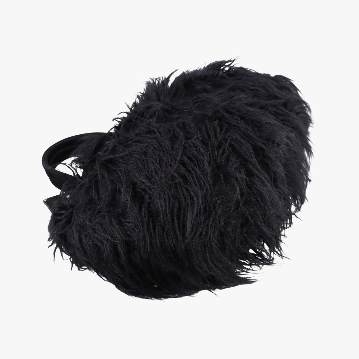 Canapa Black Suede x Fur 14カナパ ブラック スエードxファー 14