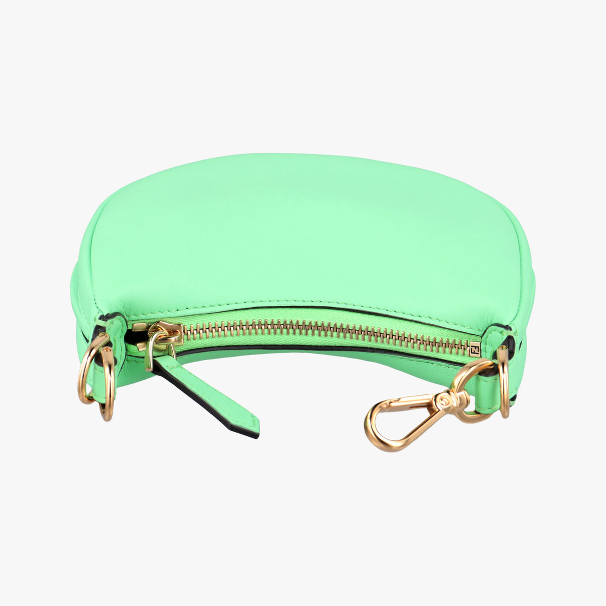 Nano Fendigraphy Green Leather 7AS089 7AS089 AKKT 238.0189ナノ フェンディグラフィー グリーン レザー 7AS089 7AS089 AKKT 238.0189