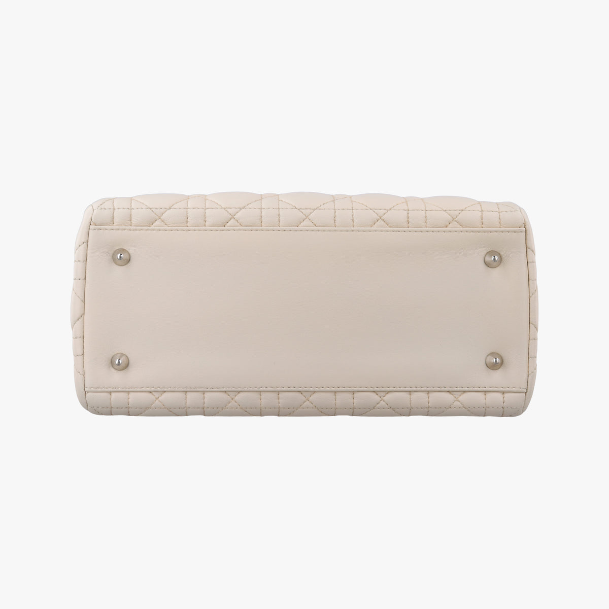 Lady Dior Beige lambskin 09-MA-0096レディディオール ベージュ ラムスキン 09-MA-0096