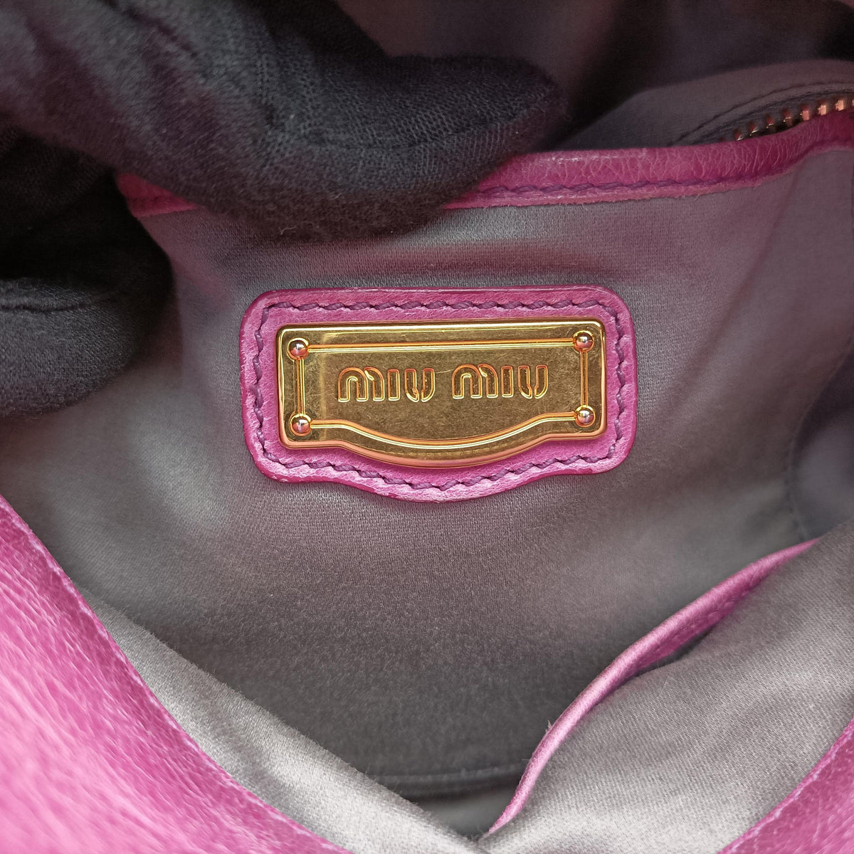 Vittelorux Bow Purple Leather 26ヴィッテロルクス ボー パープル レザー 26