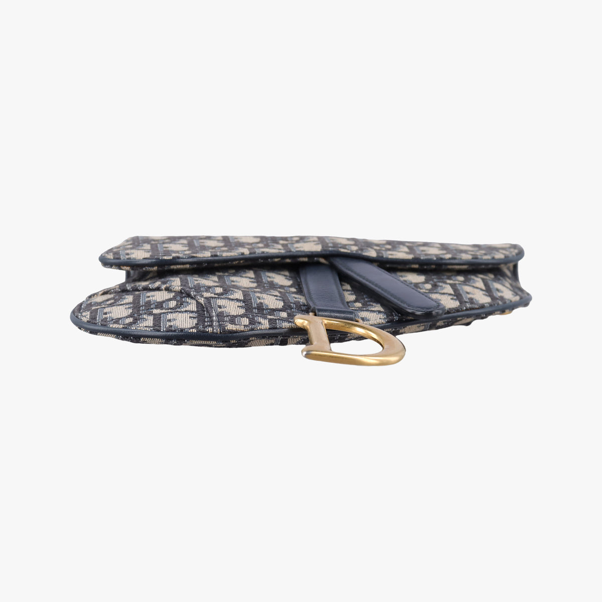 Saddle Navy Jacquard×Leather 50-MA-1109サドル ネイビー ジャガード×レザー 50-MA-1109