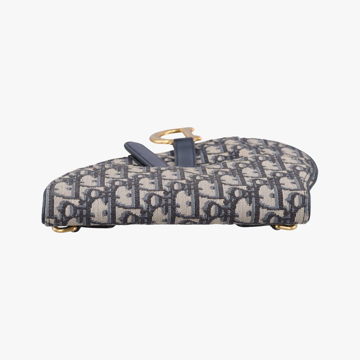 Saddle Navy Jacquard×Leather 50-MA-1109サドル ネイビー ジャガード×レザー 50-MA-1109