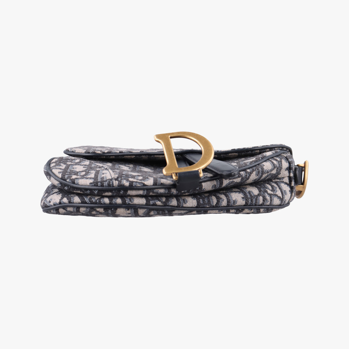 Saddle Navy Jacquard × Leather 28-MA-0210 IC Chipサドル ネイビー ジャガード×レザー 28-MA-0210 ICチップ