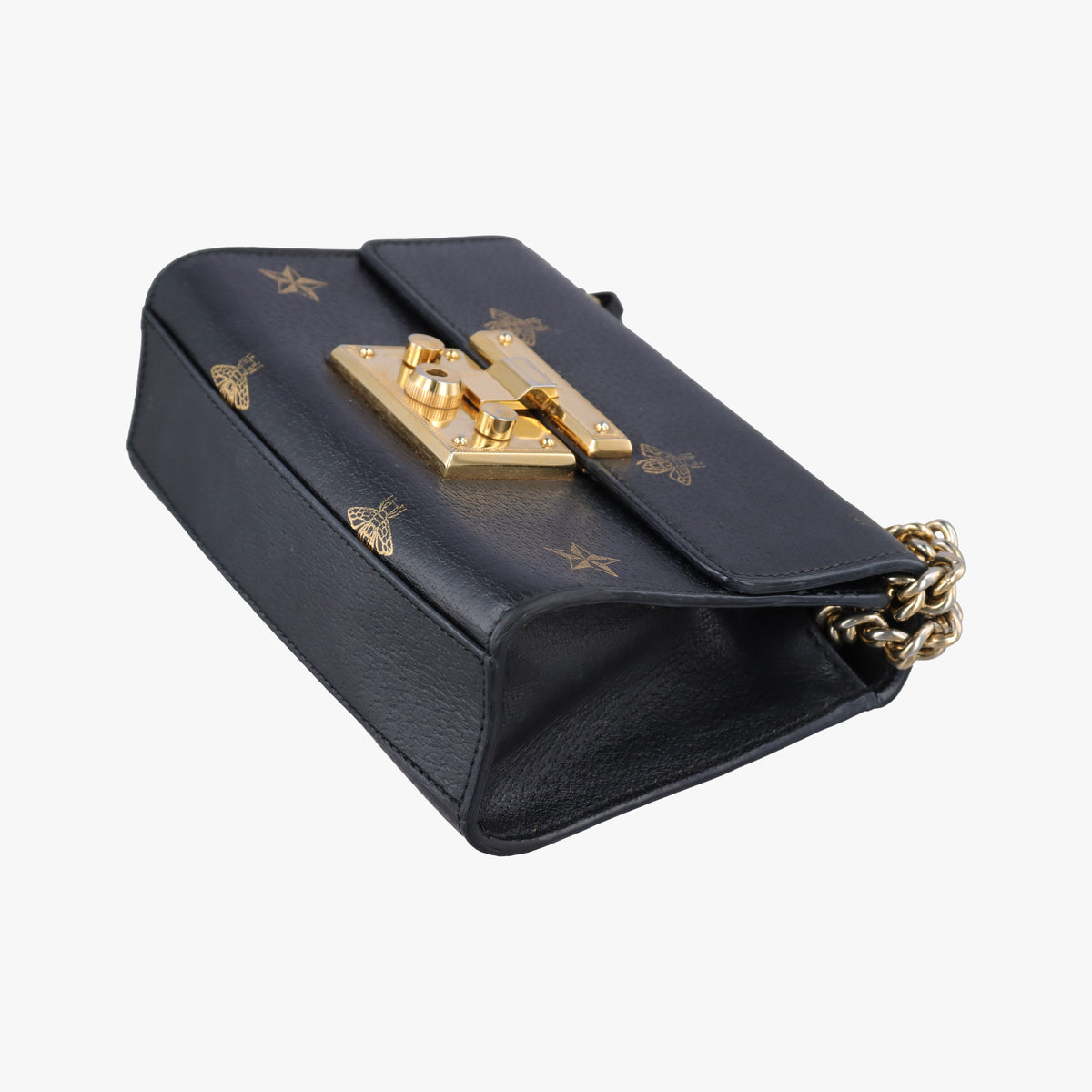 Padlock Black Leather 432182 E030150804パドロック ブラック レザー 432182 E030150804