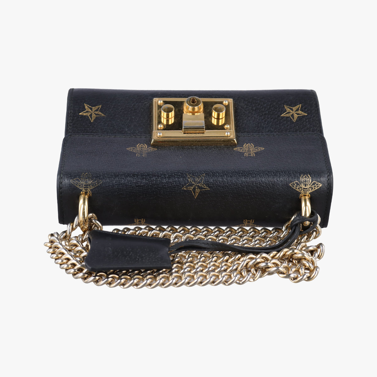 Padlock Black Leather 432182 E030150804パドロック ブラック レザー 432182 E030150804