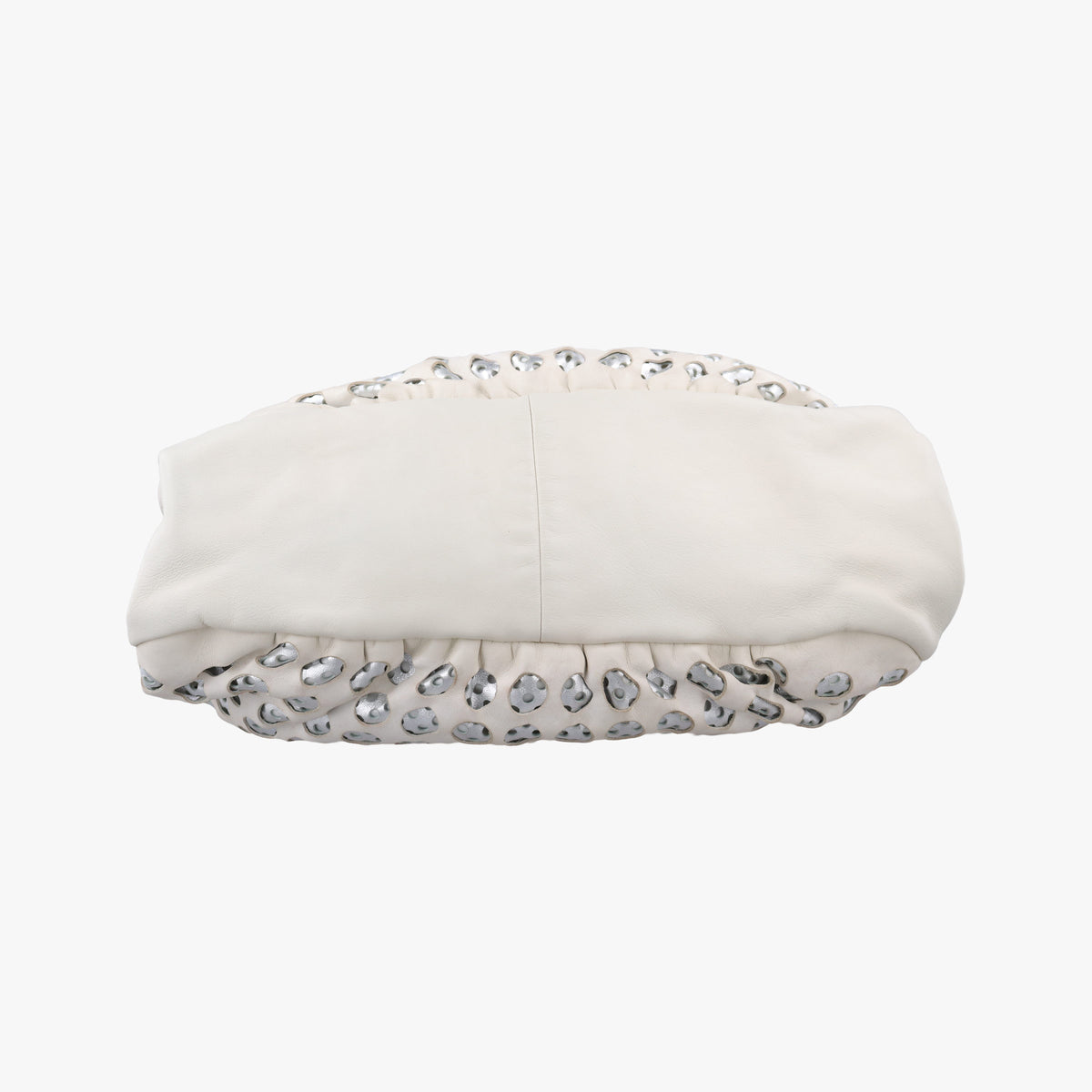 Perforated Chain White Leather A34884 11377089パーフォレイテッド チェーン ホワイト レザー A34884 11377089