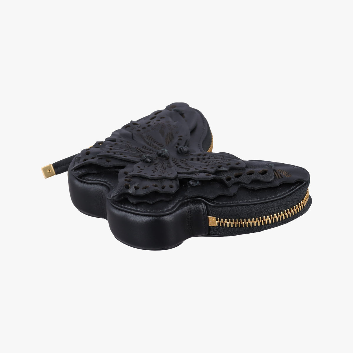 30 Montaigne Removable Black Lambskin 43-MA-120330 モンテーニュ バタフライ ブラック ラムスキン 43-MA-1203