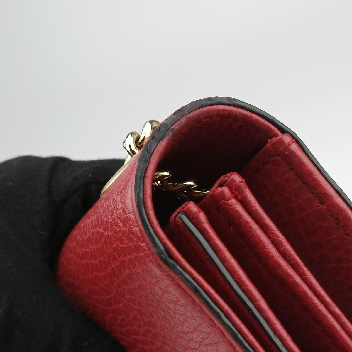 Interlocking G Red Leather 510304 C028867732インターロッキングG レッド レザー 510304 C028867732