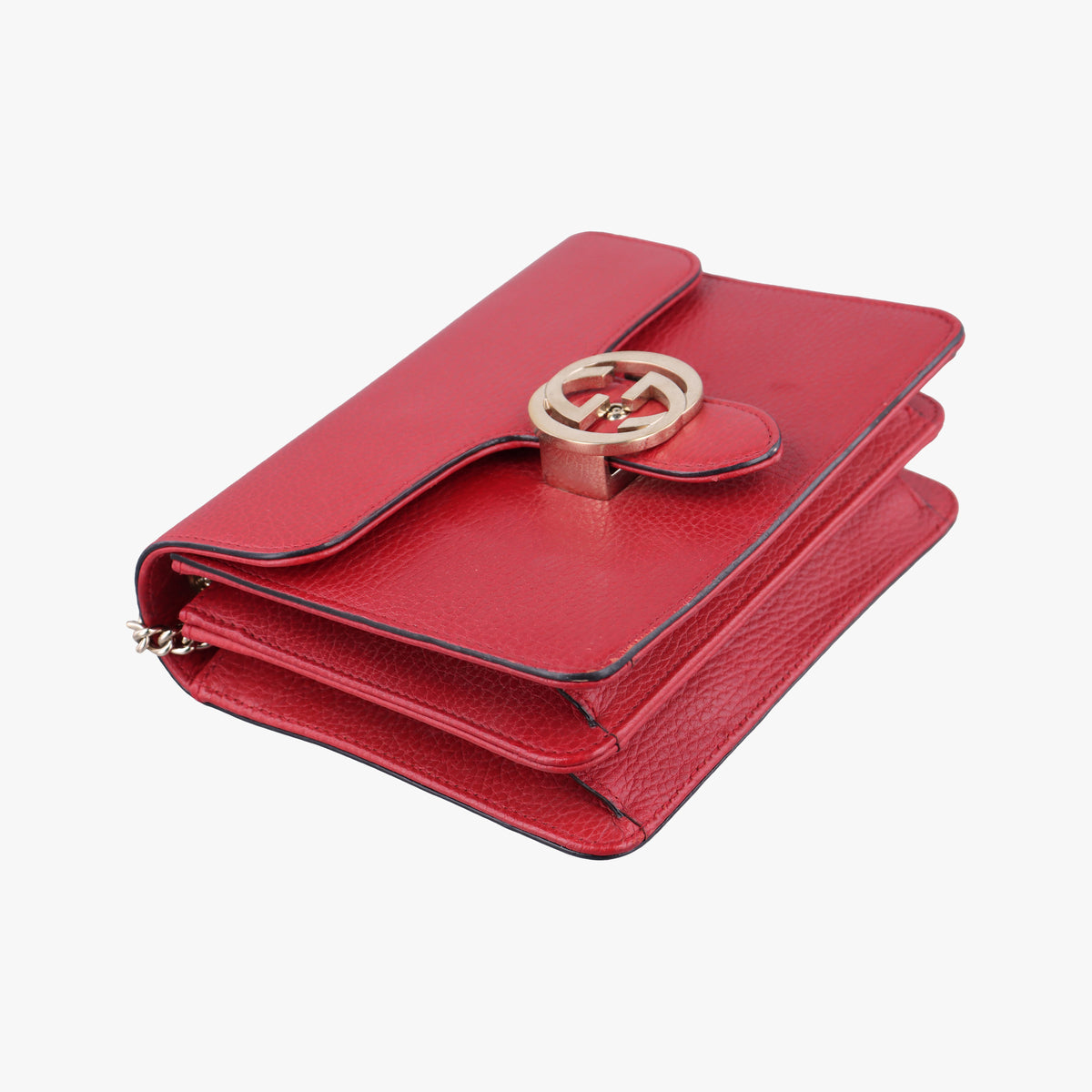 Interlocking G Red Leather 510304 C028867732インターロッキングG レッド レザー 510304 C028867732