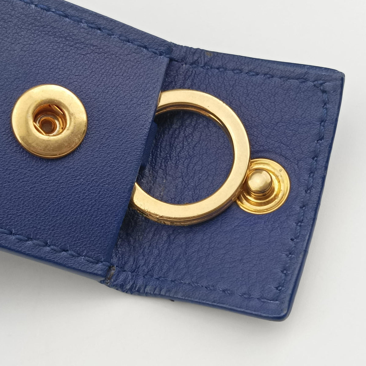 Y Ligne Petit Cabas Blue Leather 311203 311203 213317Yライン プチカバス ブルー レザー 311203 311203 213317