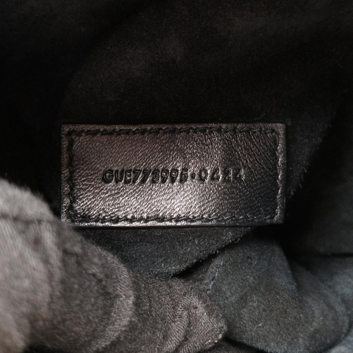 Toy Mini shopping Black Leather 773995 GUE773995.0424トイ ミニ ショッピング ブラック レザー 773995 GUE773995.0424