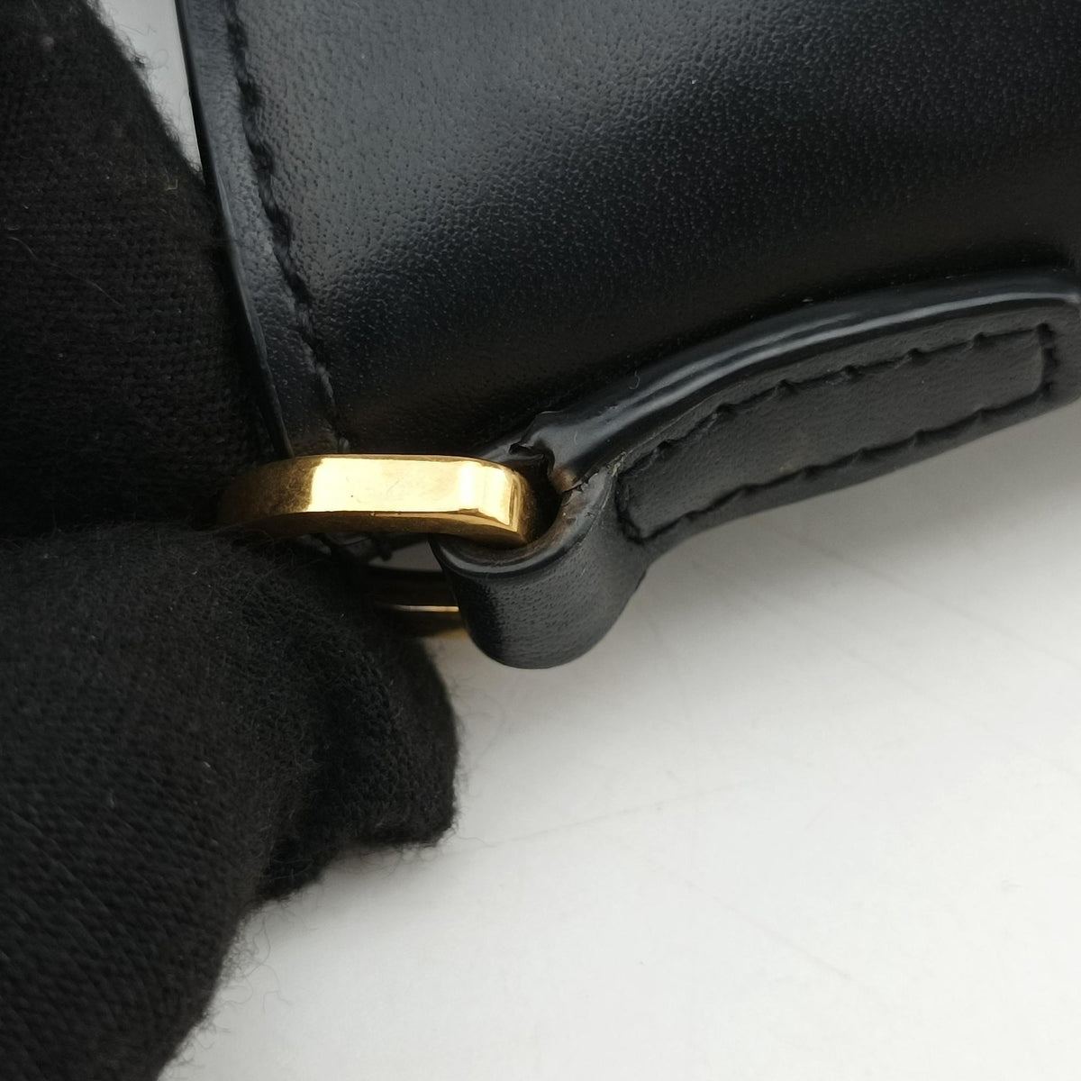 Toy Mini shopping Black Leather 773995 GUE773995.0424トイ ミニ ショッピング ブラック レザー 773995 GUE773995.0424