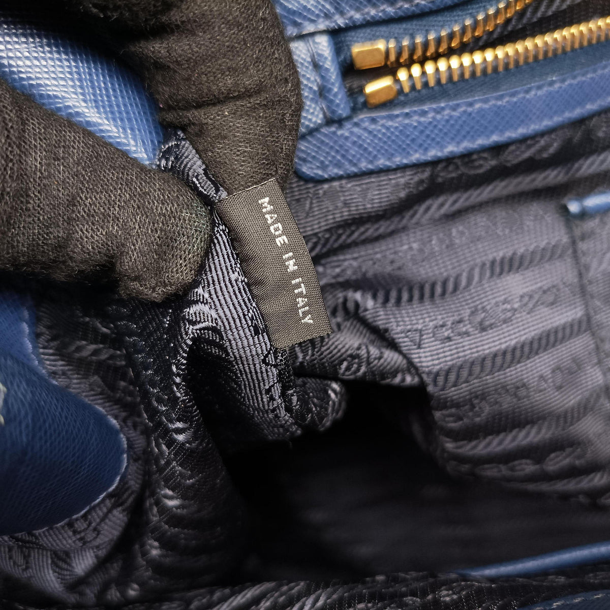 Galleria Blue SAFFIANO Leather BN2274 31/U 158ガレリア ブルー サフィアーノレザー BN2274 31/U 158