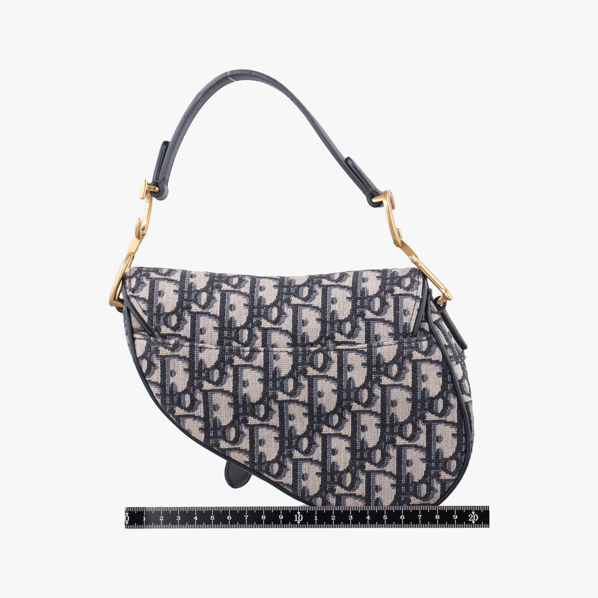 Saddle Navy Jacquard × Leather 01-BO-0210 IC Chipサドル ネイビー ジャガード×レザー 01-BO-0210 ICチップ