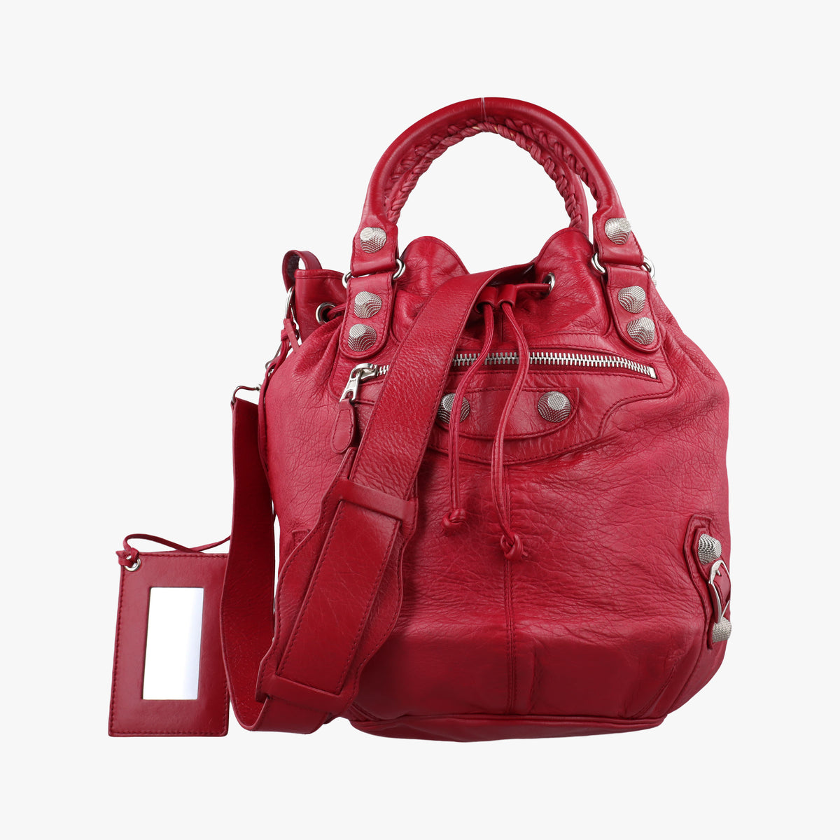 Pompon Red Leather 497717 203069ポンポン レッド レザー 497717 203069