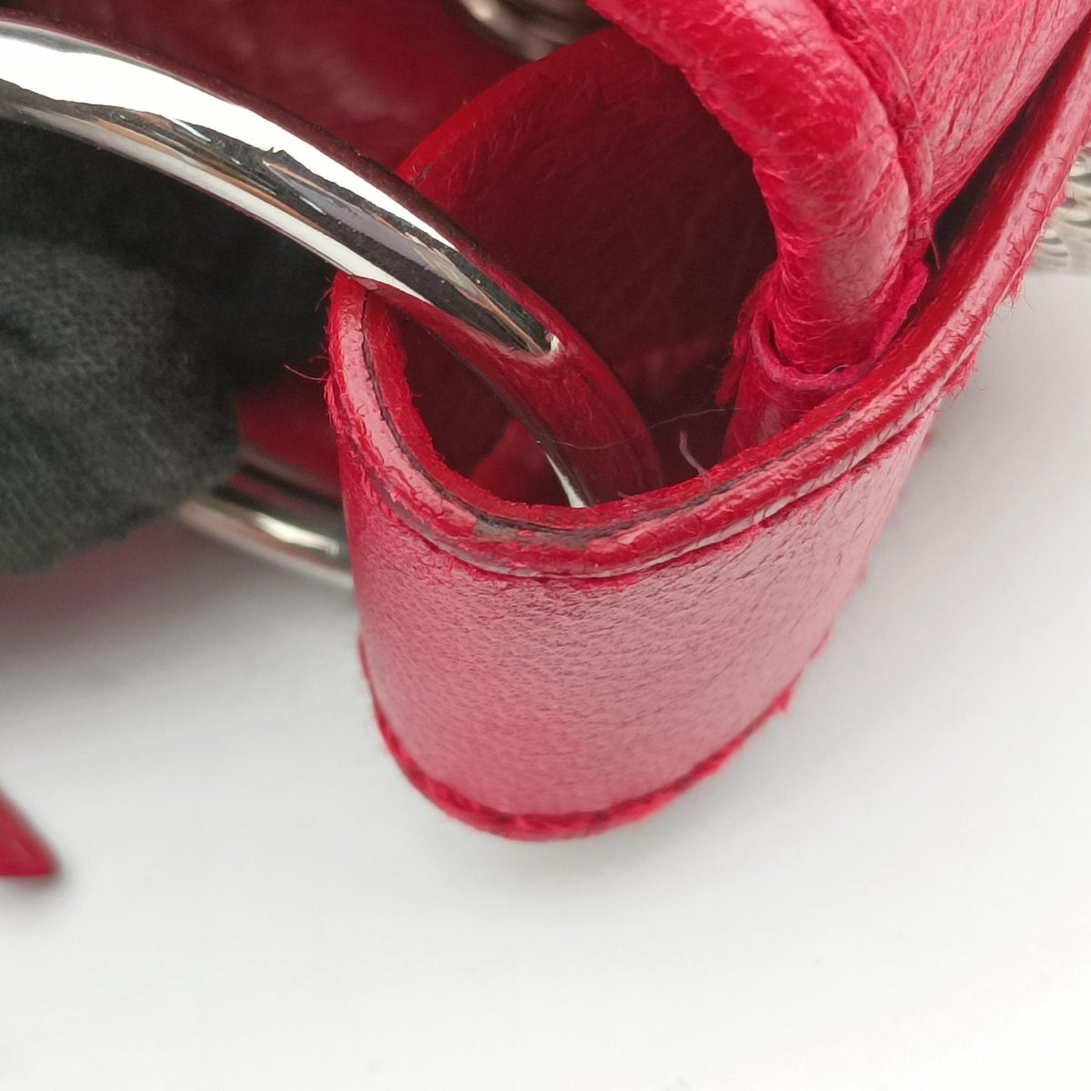Pompon Red Leather 497717 203069ポンポン レッド レザー 497717 203069