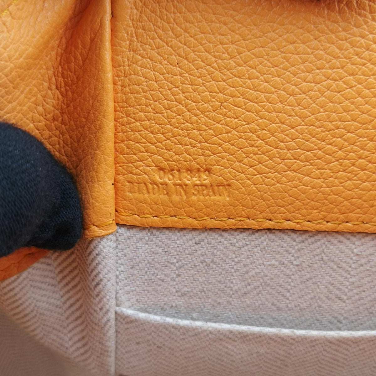 Hammock Mini Orange Leather 061849ハンモック ミニ オレンジ レザー 061849