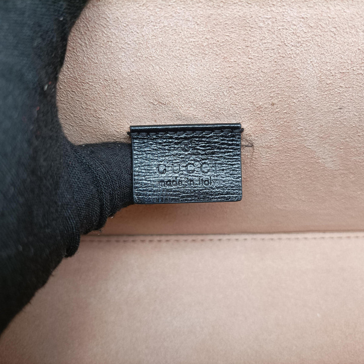 Padlock Bamboo Black Leather 603221 D031909744パドロック バンブー ブラック レザー 603221 D031909744
