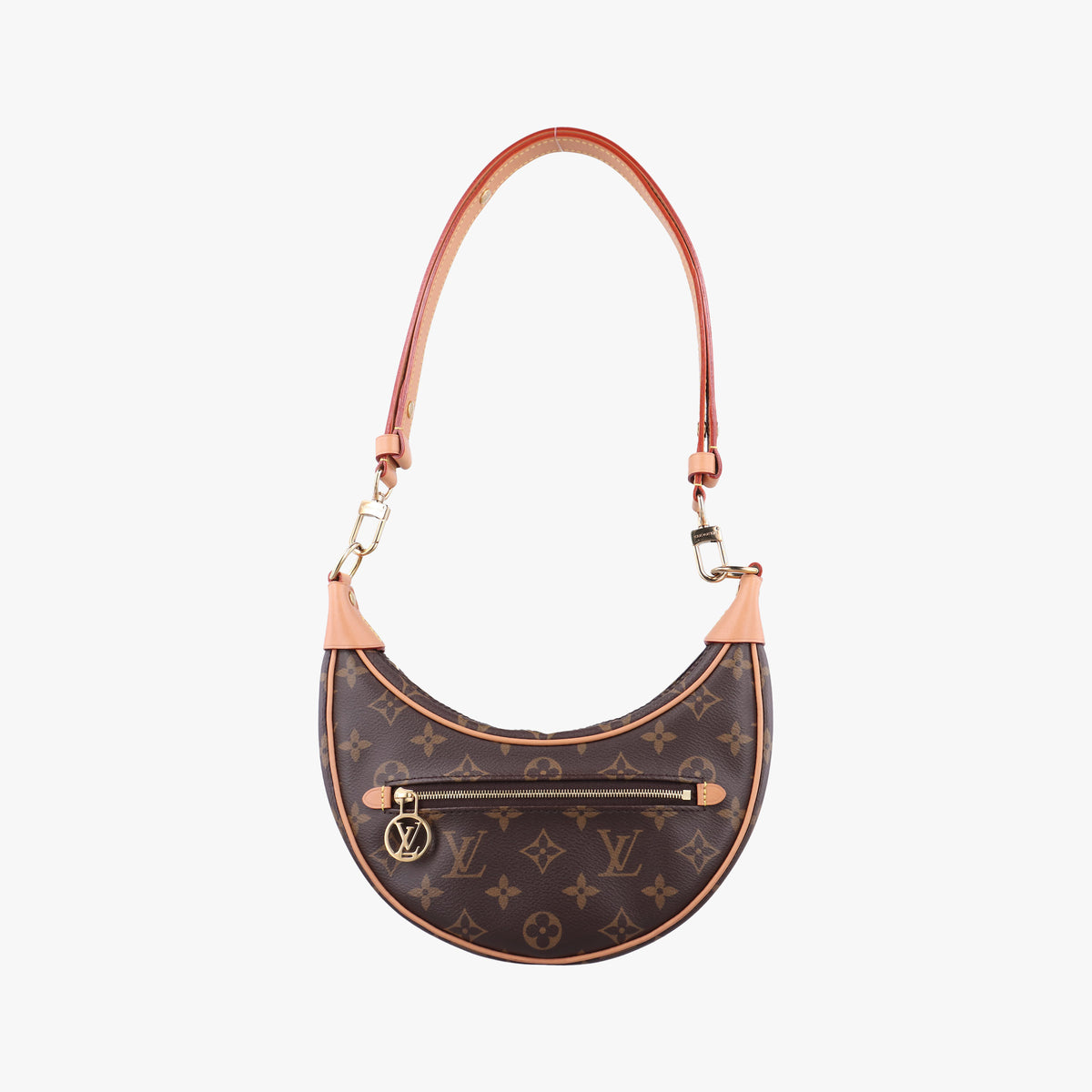 LOOP Brown PVC coated canvas M81098 IC Chipループ モノグラム/ブラウン PVCコーティングキャンバス M81098 ICチップ