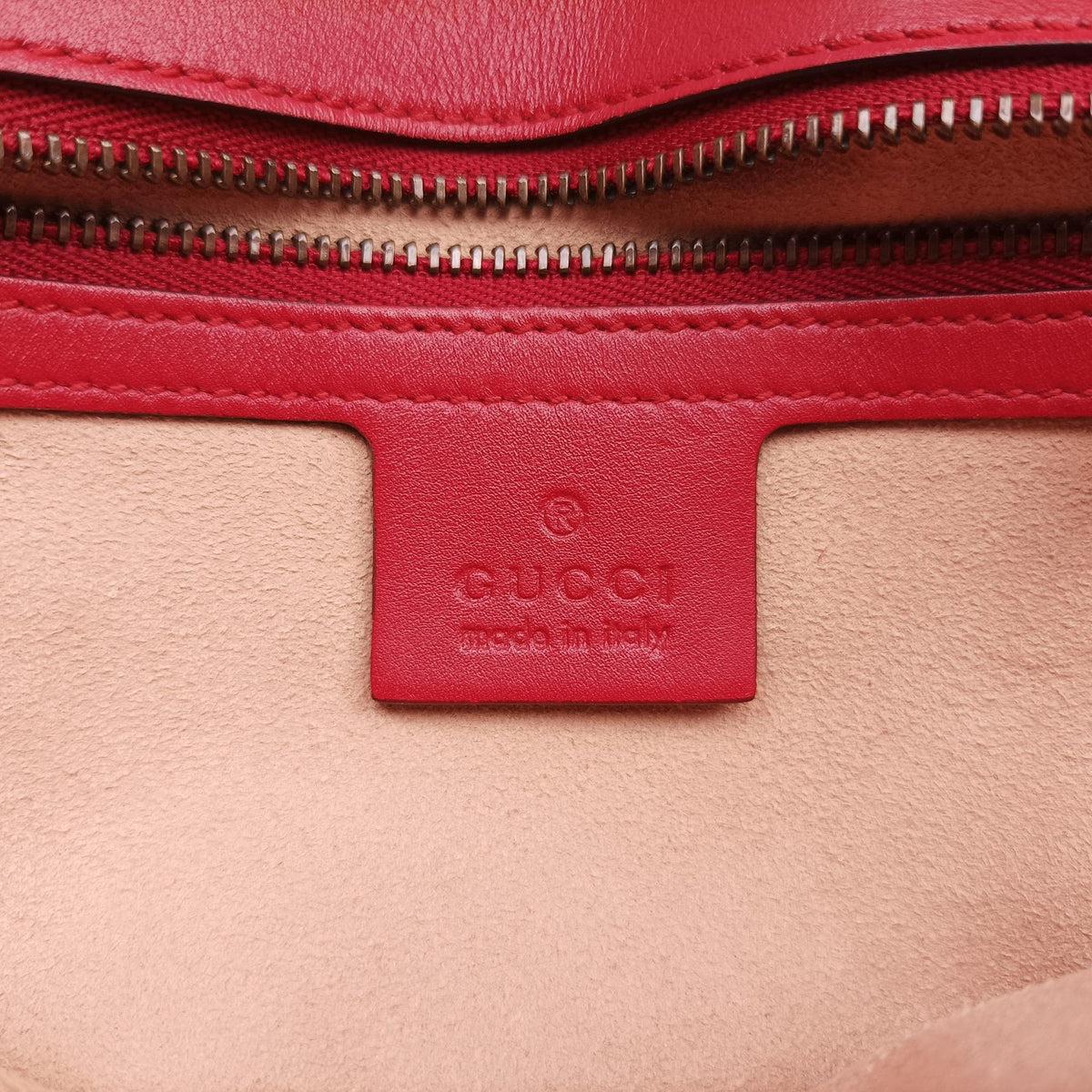 GG Marmont Red Leather 443497 B021741947GGマーモント レッド レザー 443497 B021741947