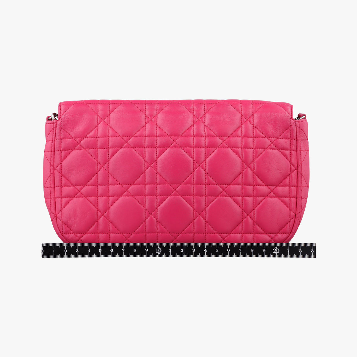 Miss Dior CANNAGE New Lock Rose lambskin 12-MA-1103ミス ディオール カナージュ ニューロック ローズ レッド ラムスキン 12-MA-1103