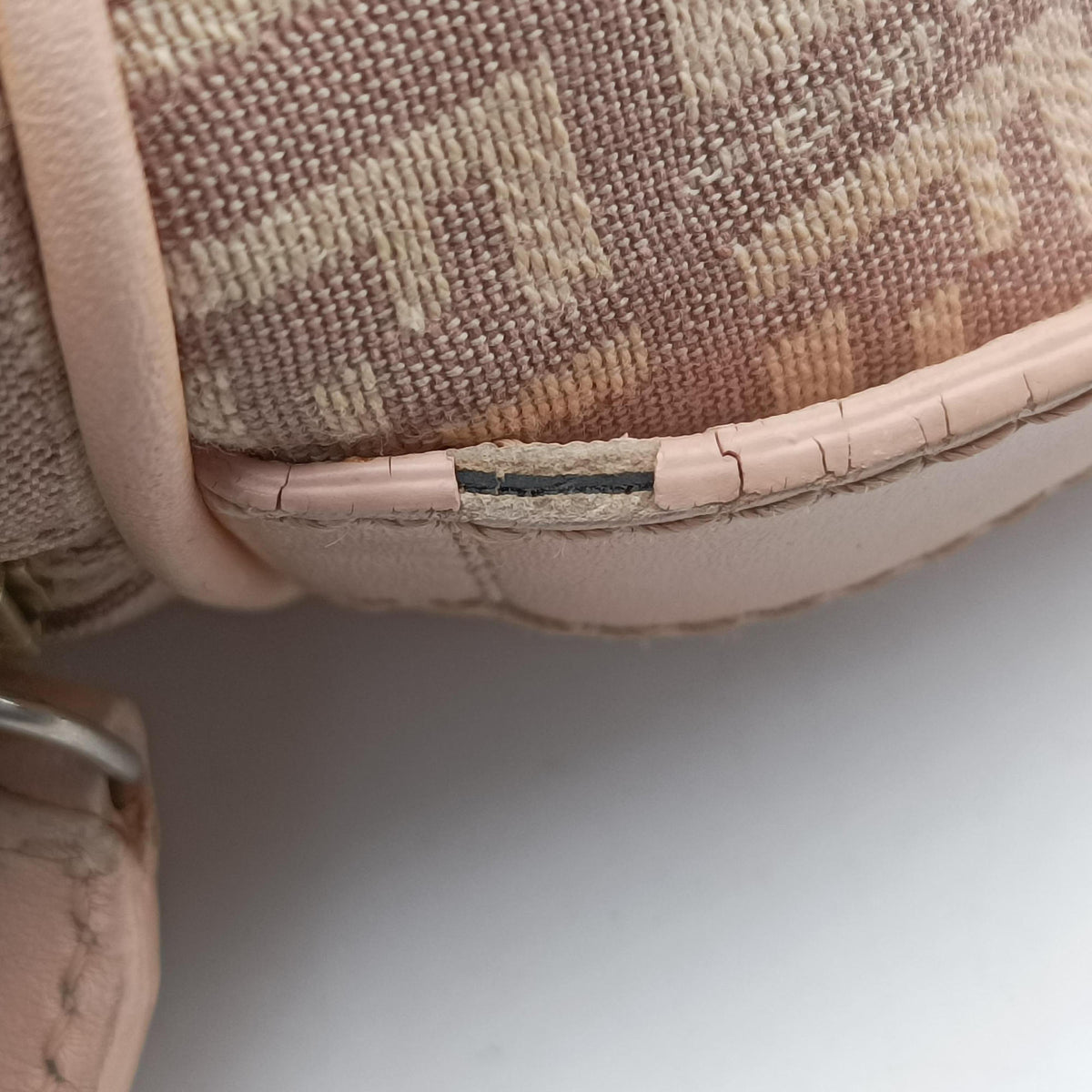 Zucchino boston Pink Canvas 8BL063 Lot number unknownズッキーノ ボストン ピンク キャンバス 8BL063 製番不明