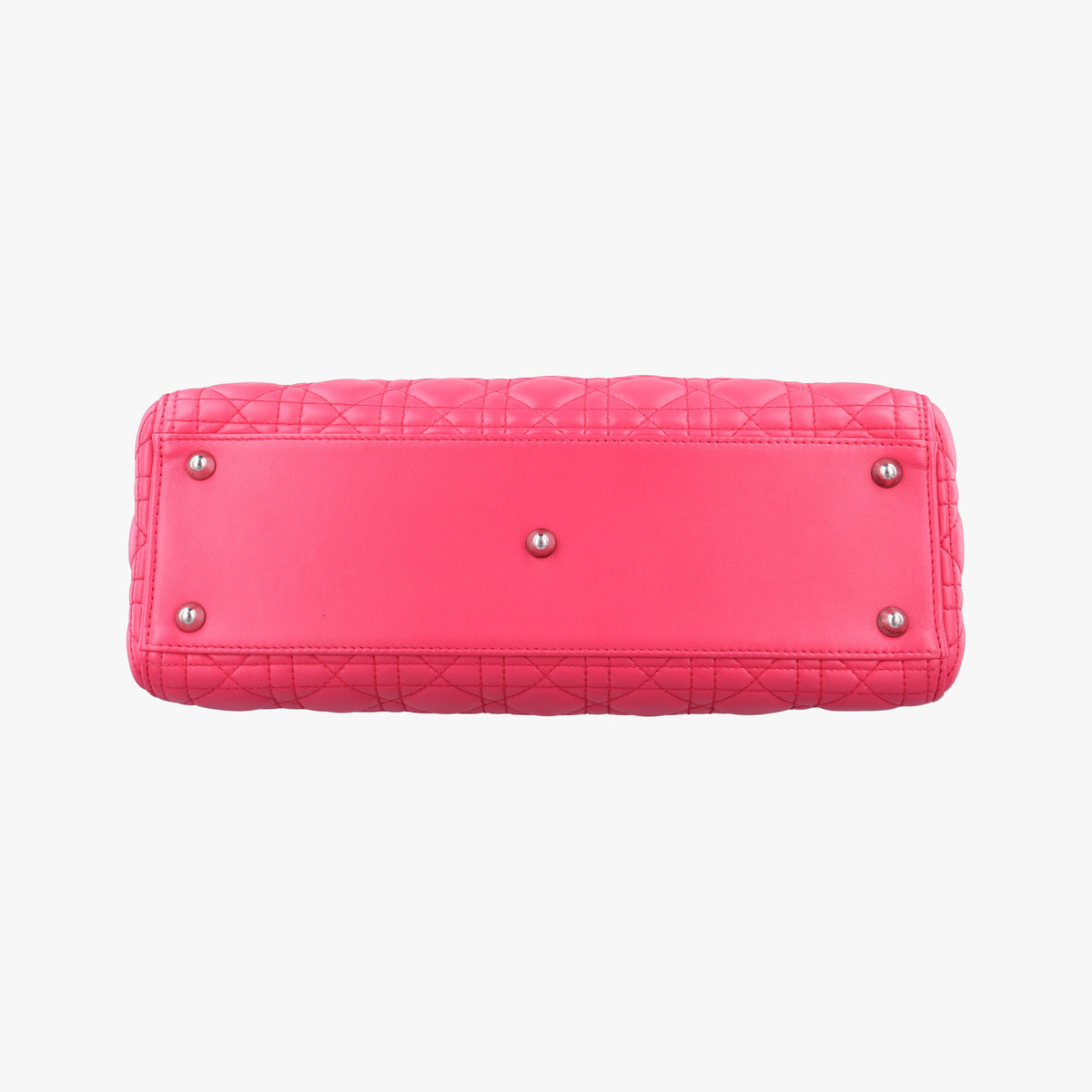 Lady Dior Rose lambskin 18-MA-1103レディディオール ローズ レッド ラムスキン 18-MA-1103