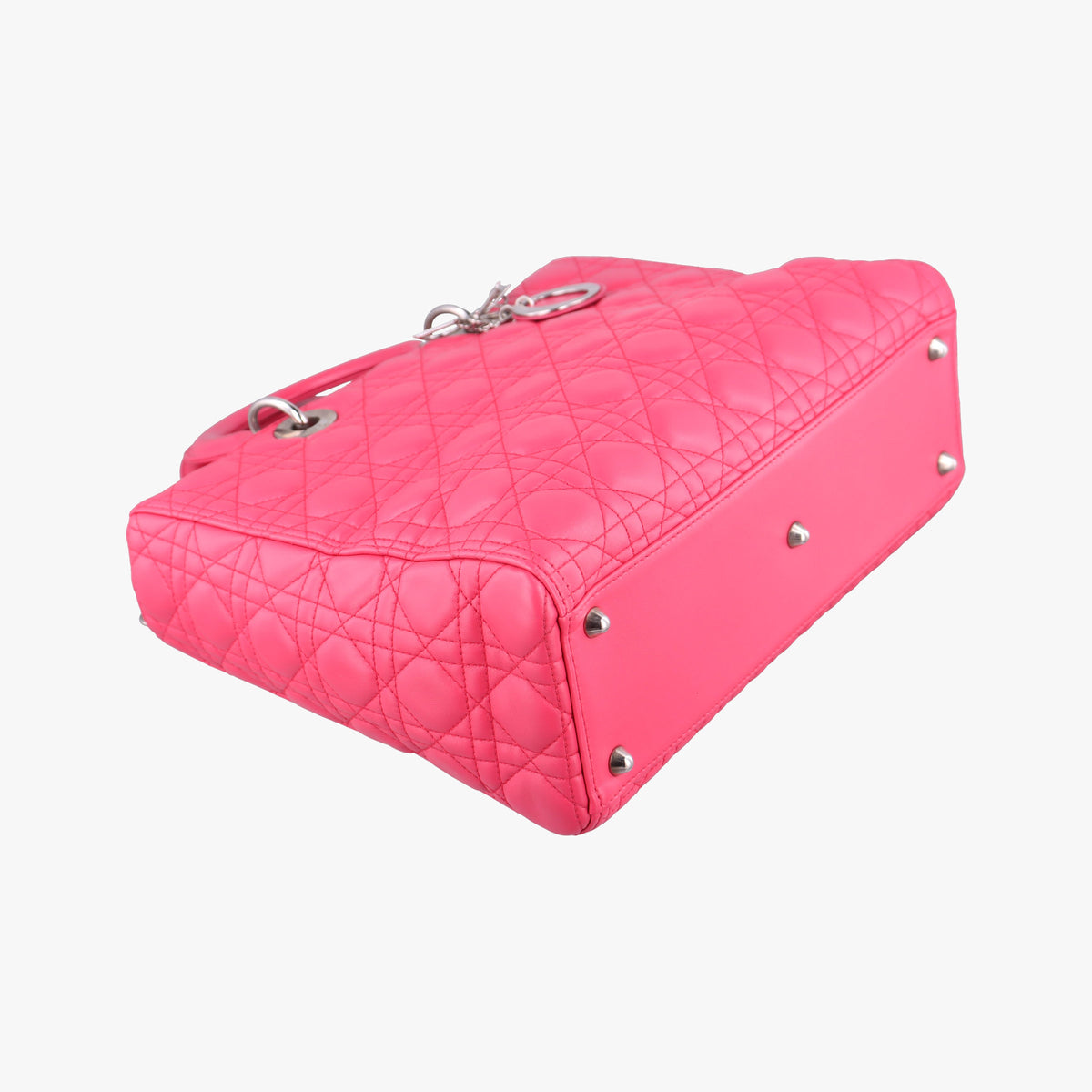 Lady Dior Rose lambskin 18-MA-1103レディディオール ローズ レッド ラムスキン 18-MA-1103