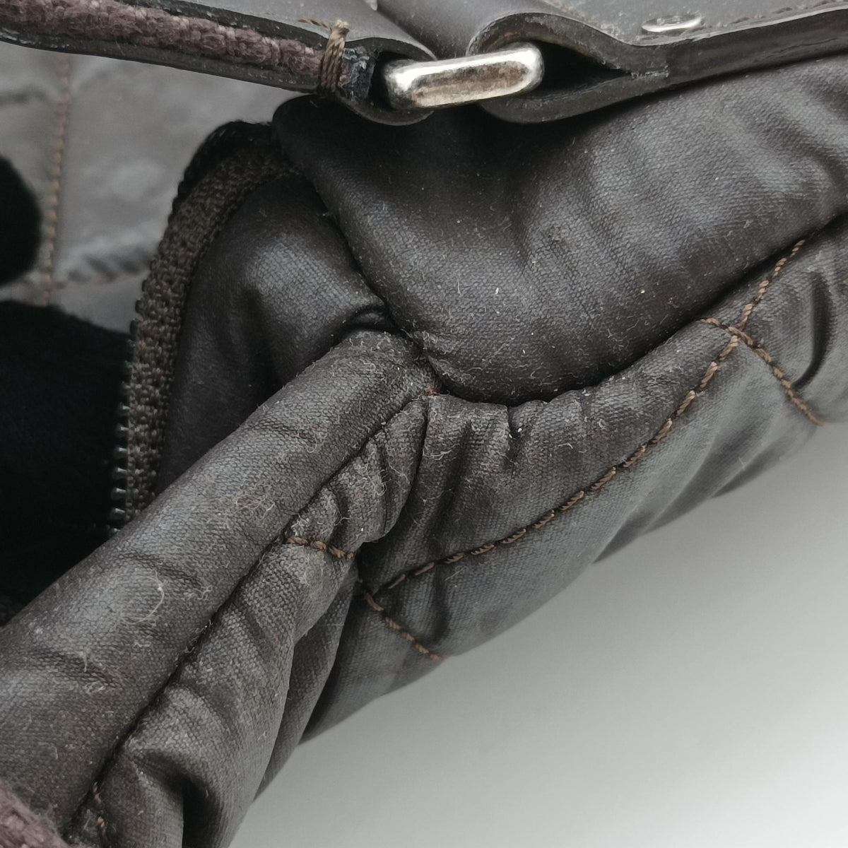 Coco Cocoon Brown Nylon A66507 15487961コココクーン ブラウン ナイロン A66507 15487961