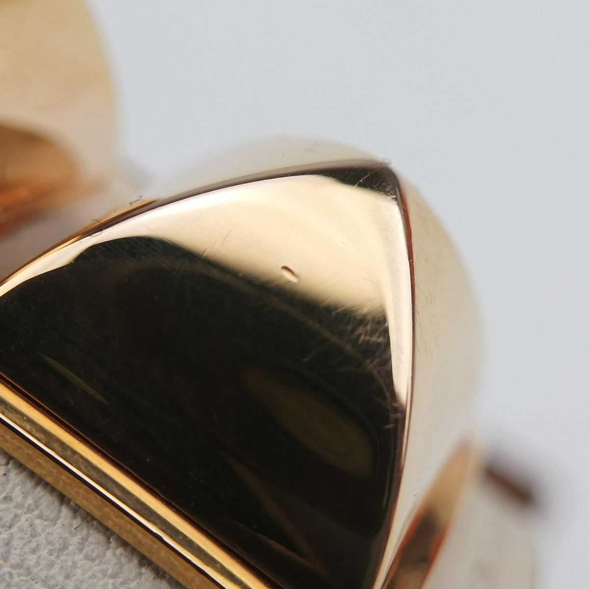 Collier de Chien Beige × Gold Leather × GP S T NM 006コリエ ド シアン ベージュ × ゴールド レザー×GP S T NM 006