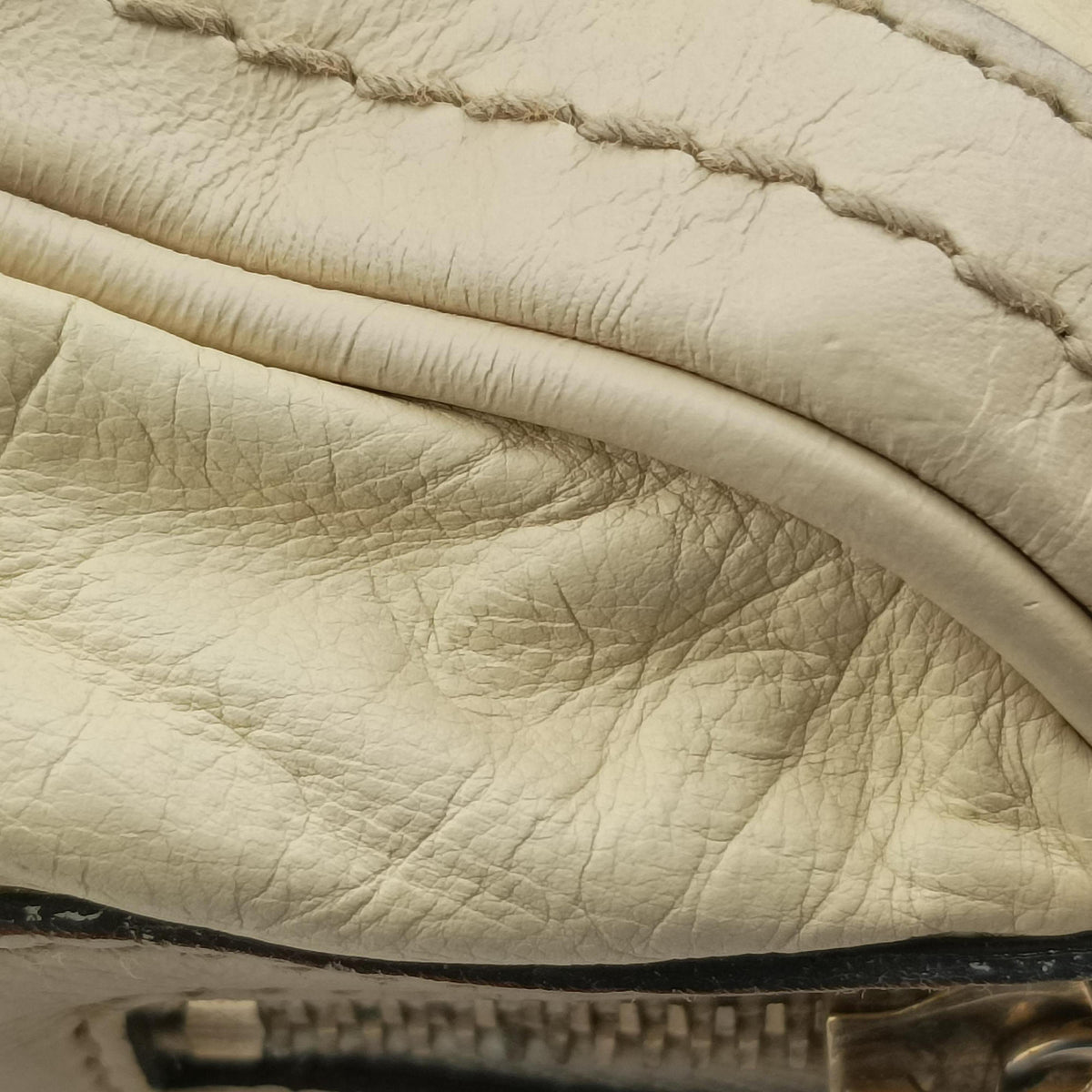 Hysteria Boston White Leather 181485 G2249001ヒステリア ボストン ホワイト レザー 181485 G2249001