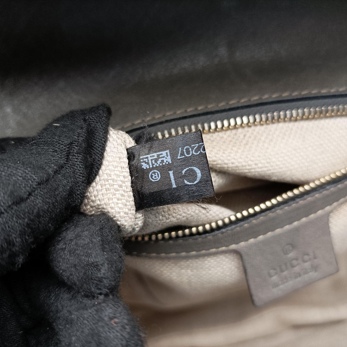 New Bamboo Gray leather 224964 C5902207ニューバンブー グレー レザー 224964 C5902207