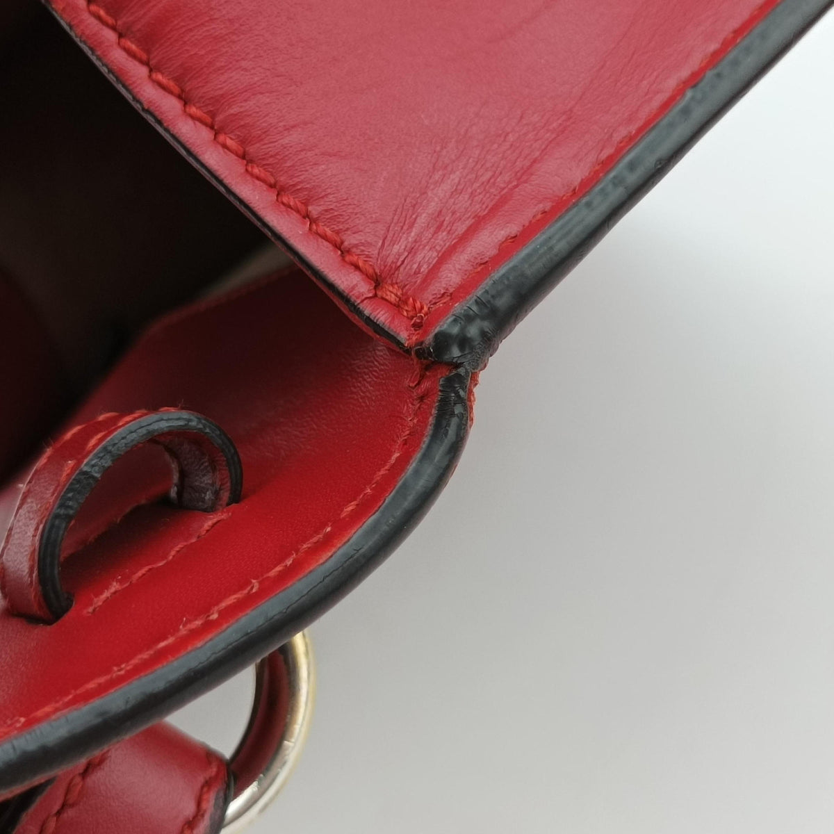 Sylvie Red Leather 470270 H024137689シルヴィ レッド レザー 470270 H024137689