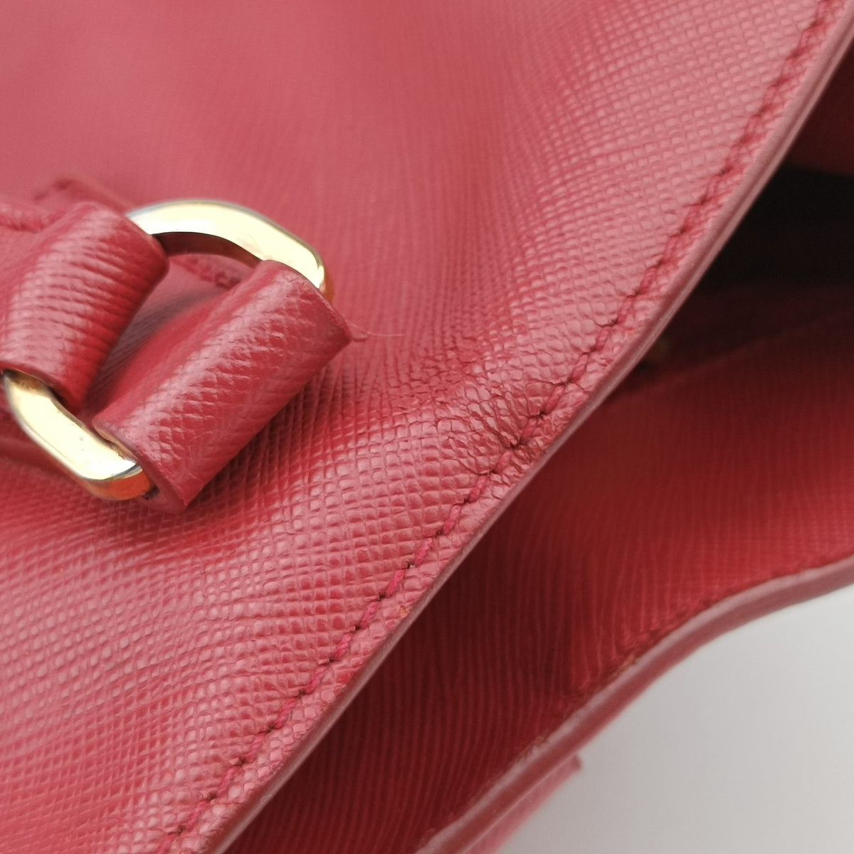 Galleria Red SAFFIANO Leather BN1874 31/Eガレリア レッド サフィアーノレザー BN1874 31/E