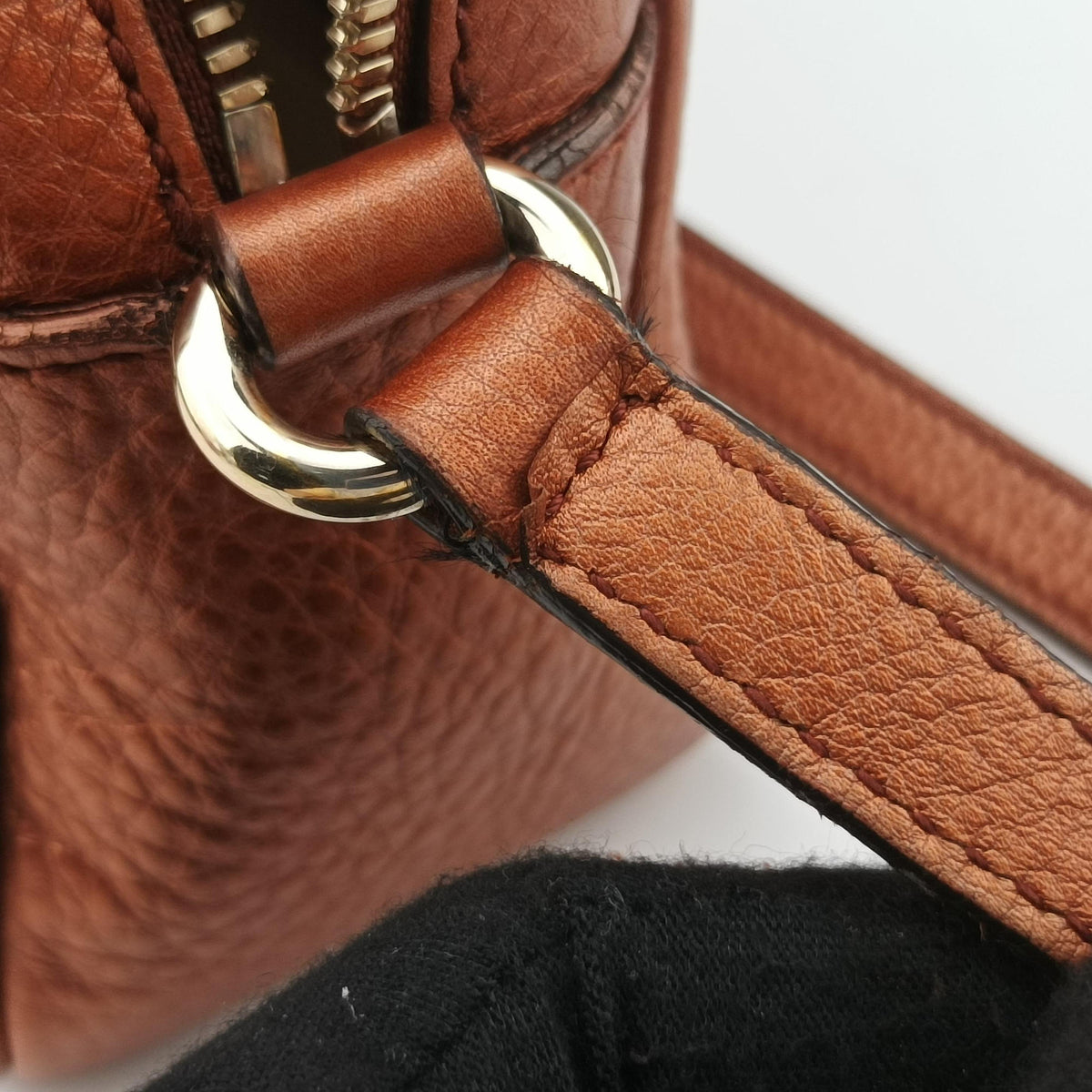 Soho Gold Brown leather 308364 E013789053ソーホー ゴールド ブラウン レザー 308364 E013789053