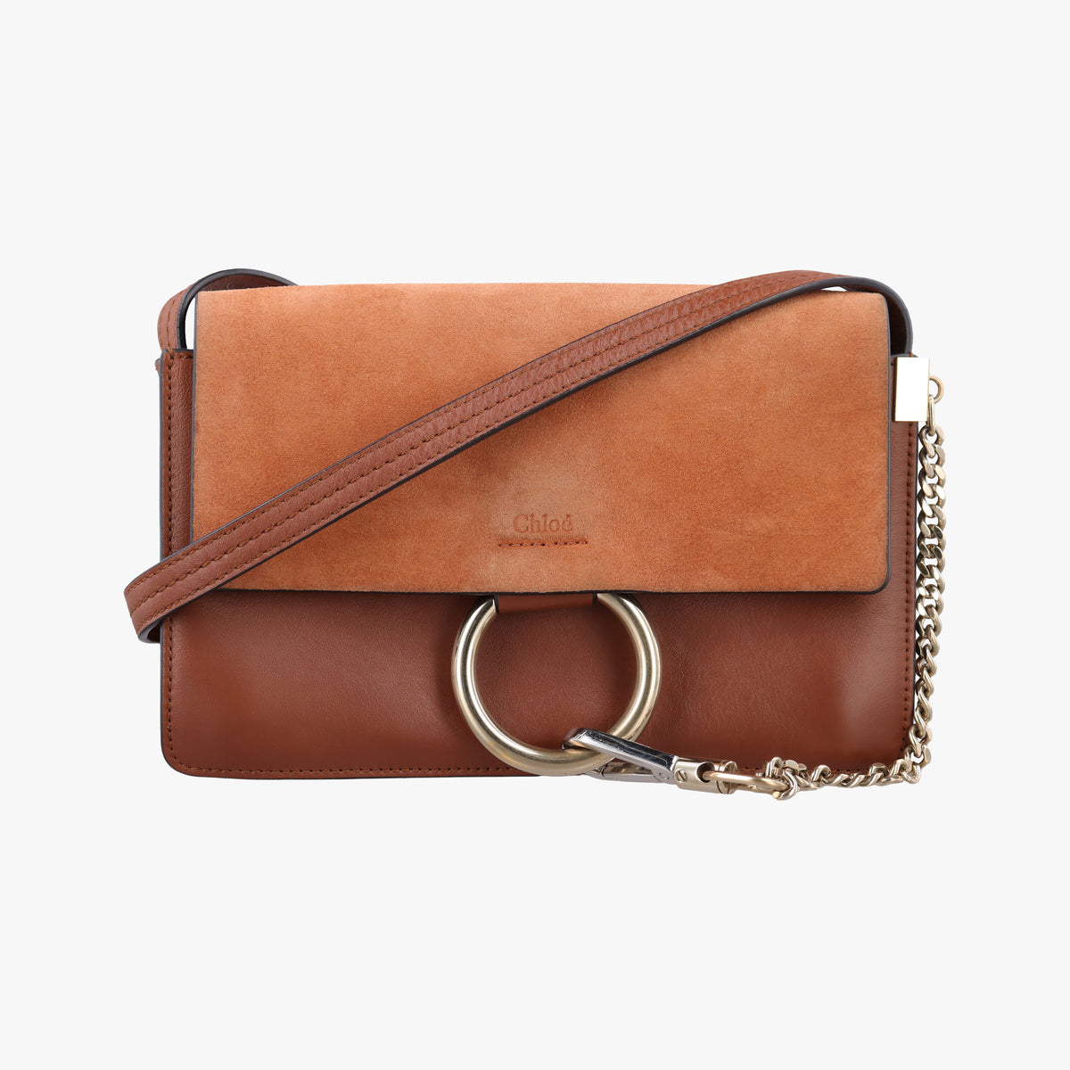 FAYE Brown Suede × leather 04-17-68-65フェイ ブラウン スエード×レザー 04-17-68-65