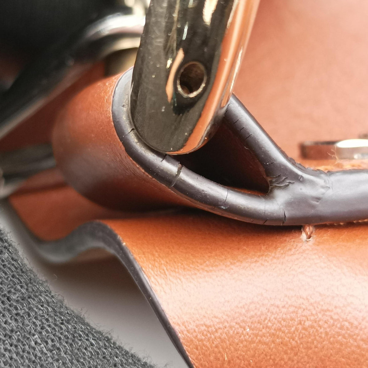 FAYE Brown Suede × leather 04-17-68-65フェイ ブラウン スエード×レザー 04-17-68-65