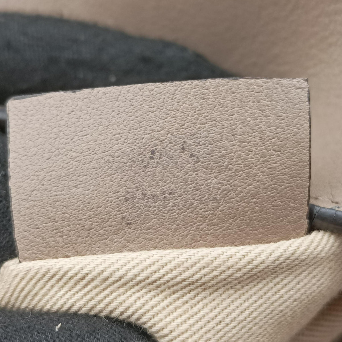 FAYE mini Grey Suede × leather 03 17 70 65 2フェイ ミニ グレー スエード×レザー 03 17 70 65 2