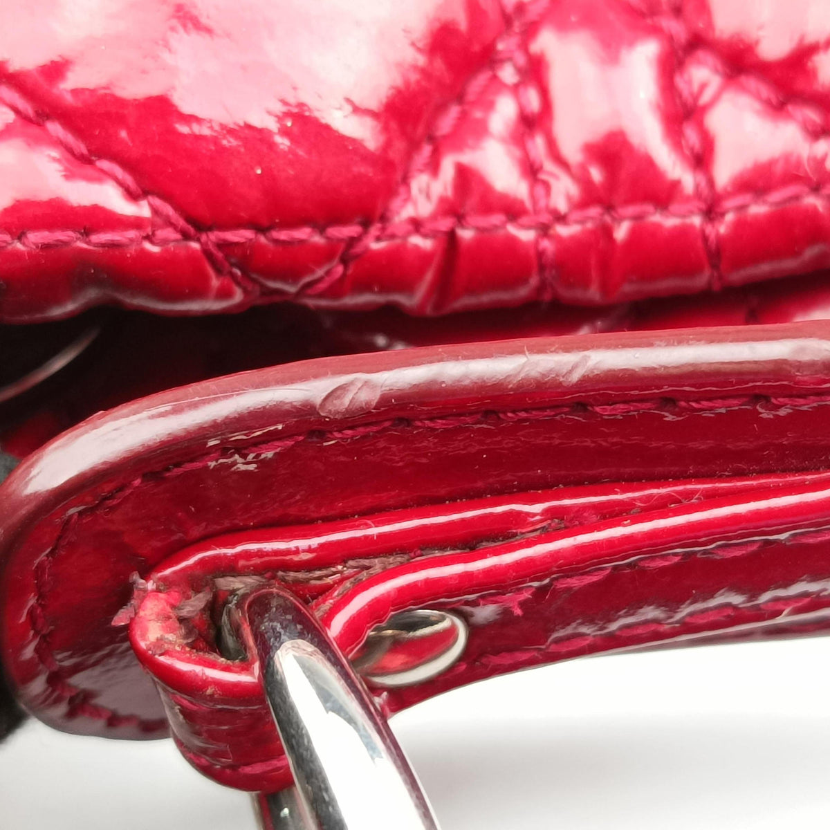 Dior Soft Red patent 04-RU-1101ディオールソフト レッド パテント 04-RU-1101