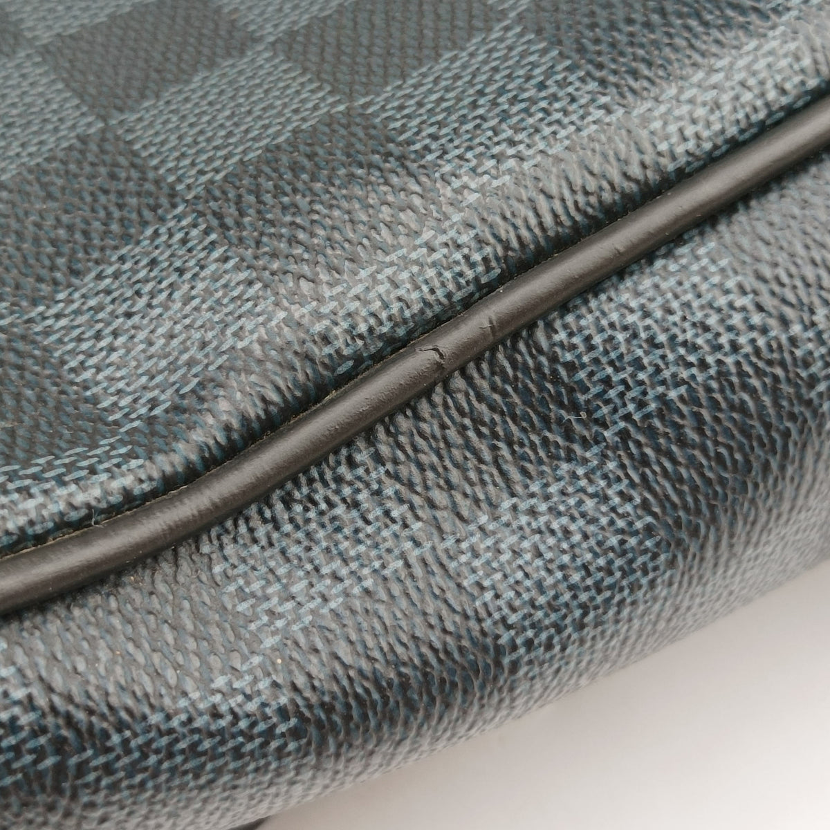 Porte-Documents Business Cobalt×Noir Damier canvas N41347 FL4104ポルトドキュマン ビジネス コバルト×ノワール ダミエ キャンバス N41347 FL4104