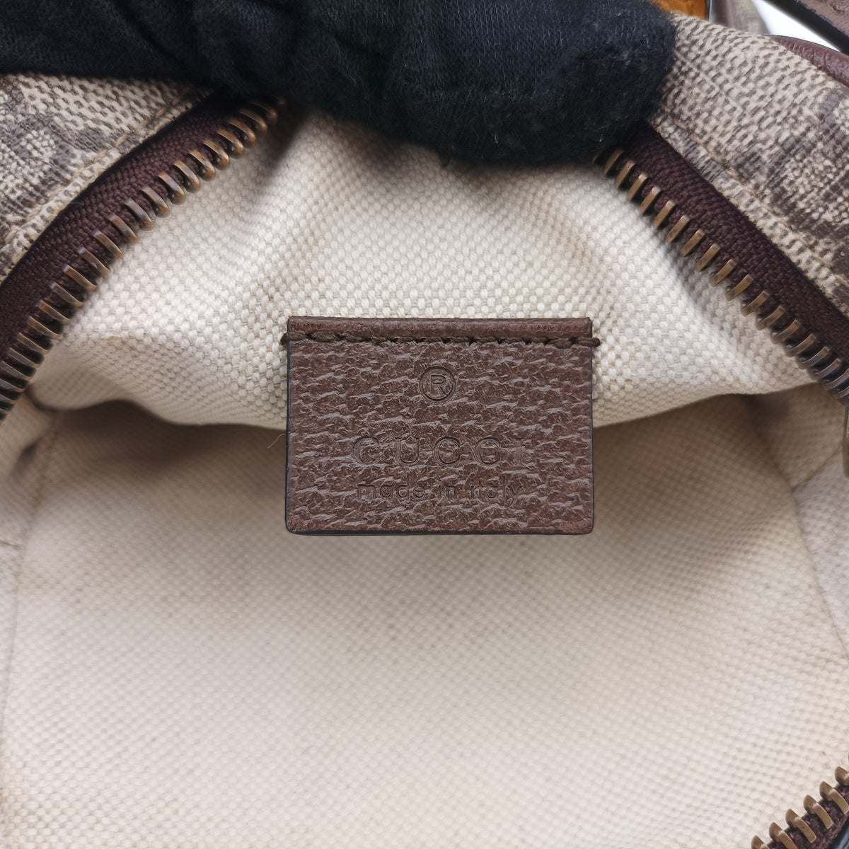 Neo Vintage Mini Beige×Brown PVC coated canvas 658556 ネオ ヴィンテージ ミニ ベージュ×ブラウン PVCコーティングキャンバス 658556
