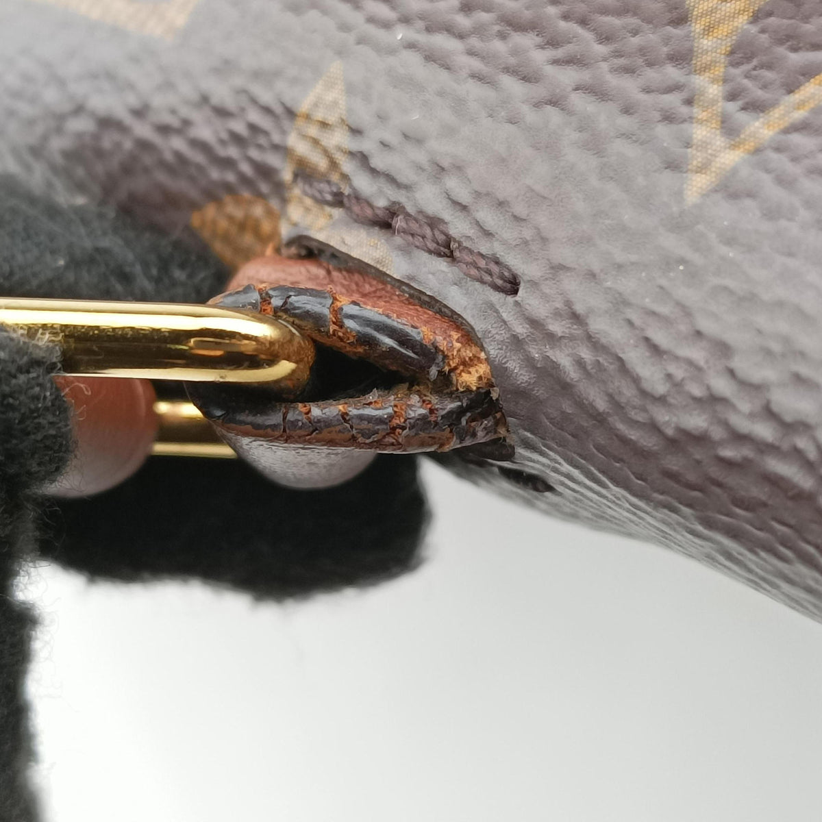 MARIGNAN brown×Rose Poodle Monogram Canvas×calf leather M43960 AR4188マリニャン モノグラム/ブラウン×ローズプードル モノグラムキャンバス×カーフレザー M43960 AR4188