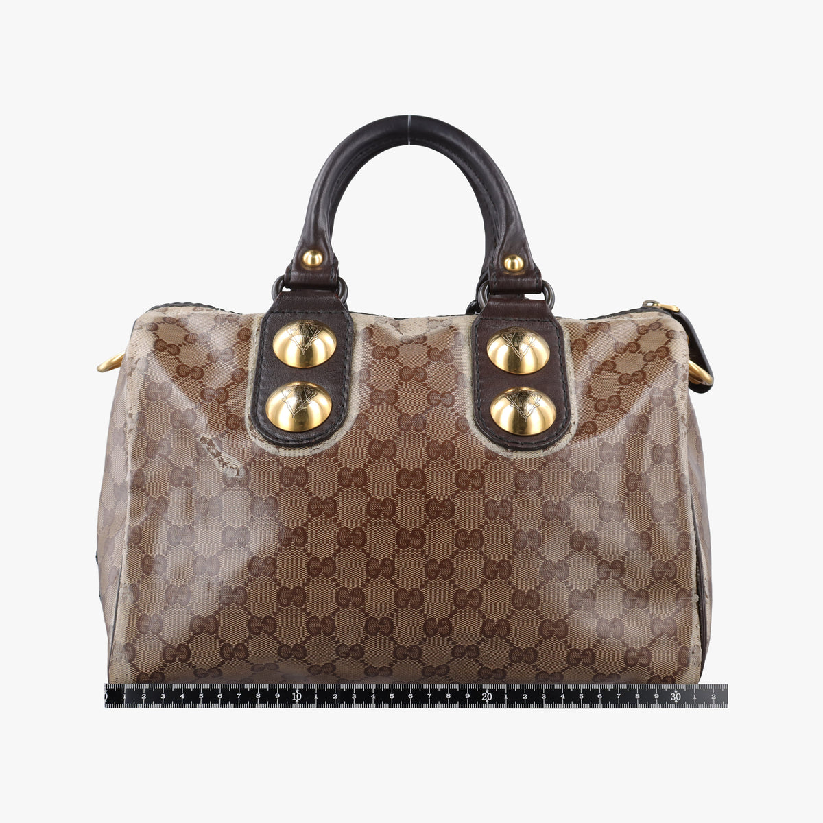 Babushka Multicolour PVC coated canvas×Leather 207775 D2795682バブーシュカ マルチカラー PVCコーティングキャンバス×レザー 207775 D2795682