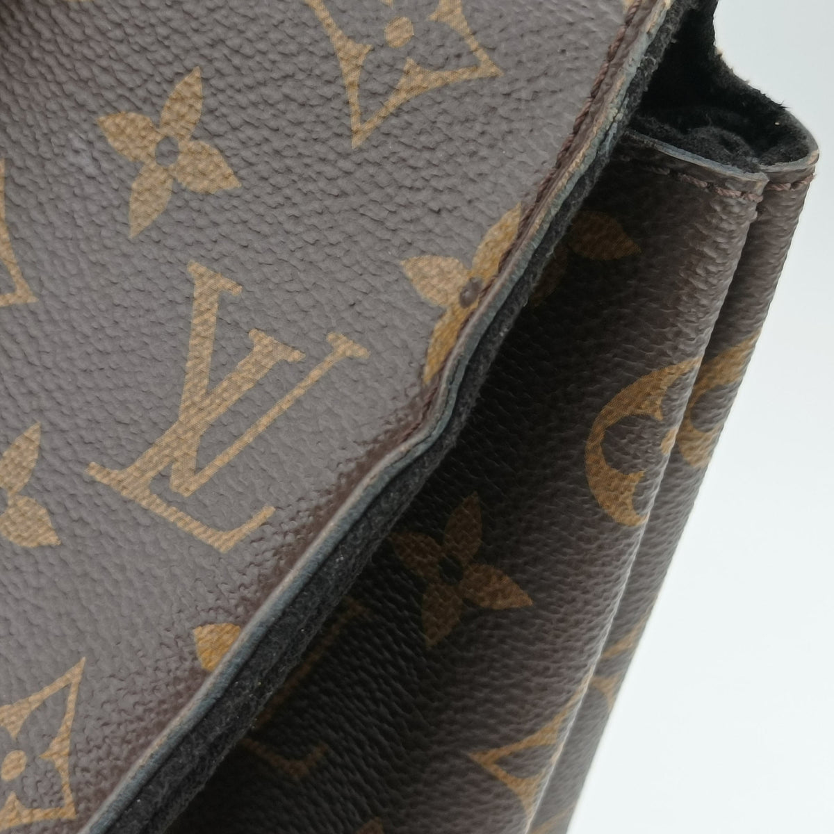 MARIGNAN brown×black Monogram Canvas×calf leather M44259 FL2168 IC Chipマリニャン モノグラム/ブラウン×ブラック モノグラムキャンバス×カーフレザー M44259 FL2168 ICチップ