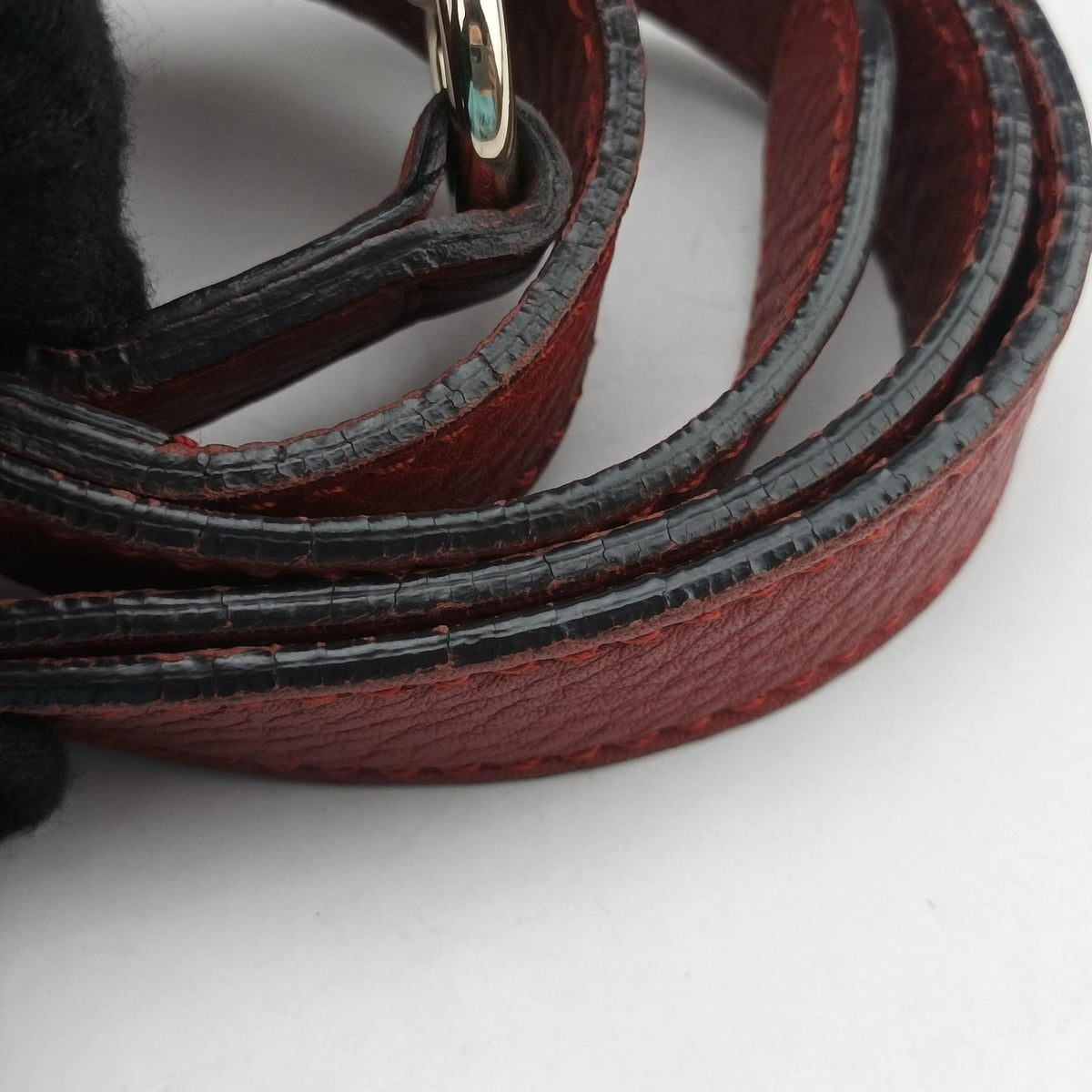Bamboo Shopper Tote Red Leather 323663 G015221230バンブー ショッパー トート レッド レザー 323663 G015221230