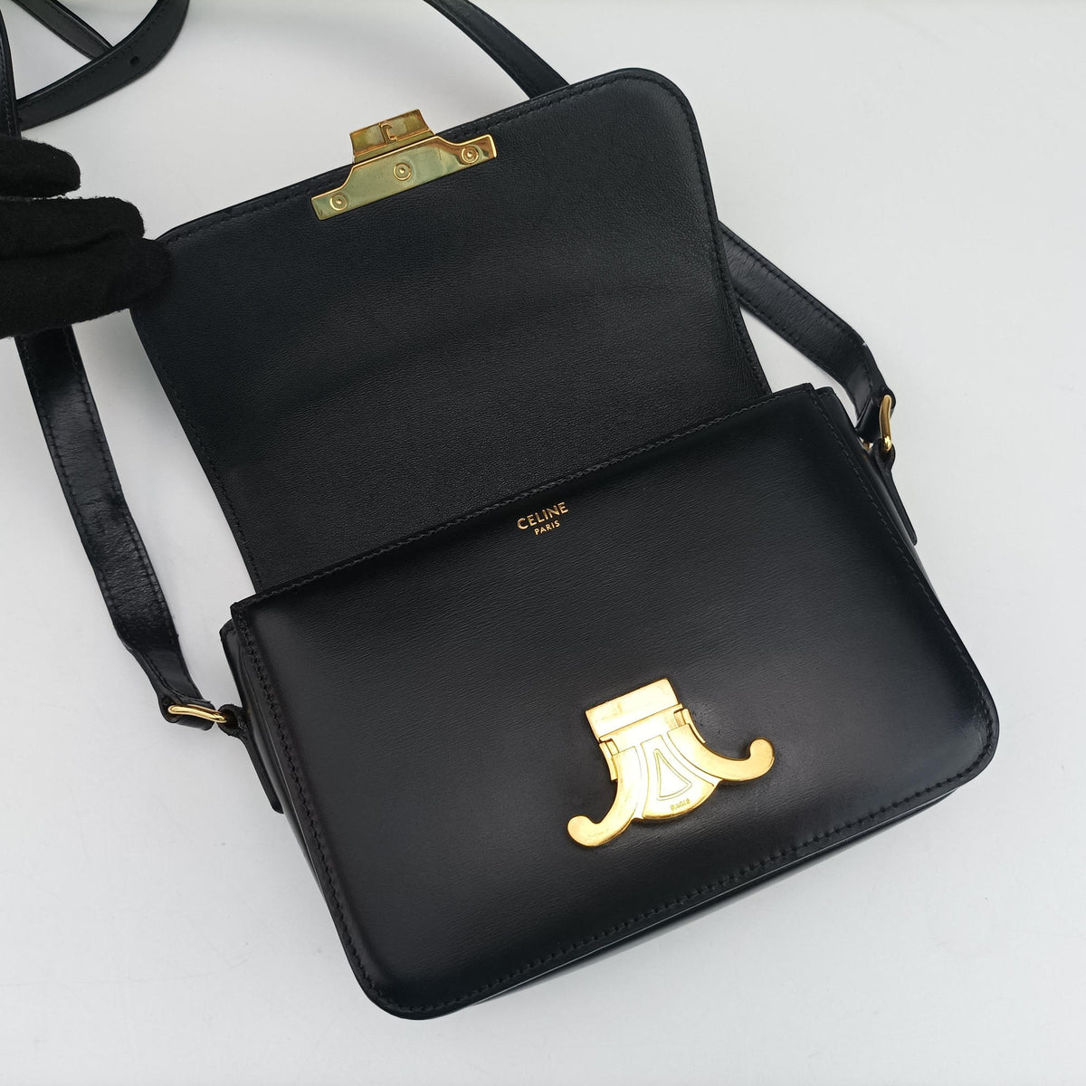 Teen Triomphe Black Leather U-CE-0211ティーン トリオンフ ブラック レザー U-CE-0211